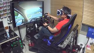 GT Sport PSVR with GIMX and motion simulator [upl. by Joey326]