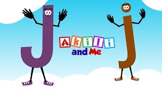 The Letter J Song  Educational phonics song from Akili and Me the African EduCartoon [upl. by Aiksa]