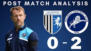 POST MATCH ANALYSIS  GILLINGHAM 02 MILLWALL millwall millwallfc gillinghamfc championship efl [upl. by Iorgo]