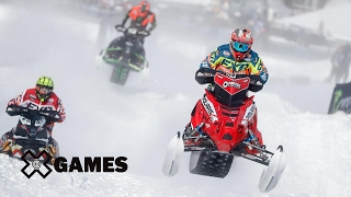 Petter Narsa wins Snowmobile SnoCross gold [upl. by Kusin]