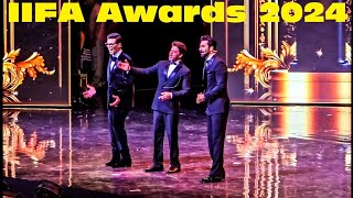 IIFA Awards 2024 Abu Dhabi  Shah Rukh Khan Vicky Kaushal Shahid Kapoor iifa srk honeysingh [upl. by Verile]