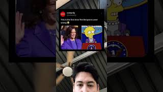 Simpsons got the election wrong 🇺🇸 trump2024 kamalaharris usaelections2024 [upl. by Vogel]