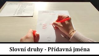 Slovní druhy  Přídavná jména [upl. by Solrac]