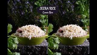 Cumin Rice  Jeera Rice  Restaurant Style [upl. by Lednar969]