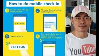 How To Check in Online Using Mobile Apps For Cebu Pacific Flight [upl. by Redan]