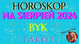 HOROSKOP NA SIERPIEŃ 2024  BYK  TAROT [upl. by Harrak]