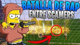 SCAMEO a 2 SCAMERS MUY RATAS Y LES HAGO RAPEAR por SCAMEARME Fortnite [upl. by Slein462]