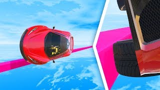 01 Can COMPLETE the THINNEST Tightrope Challenge  GTA 5 Funny Moments [upl. by Notterb604]