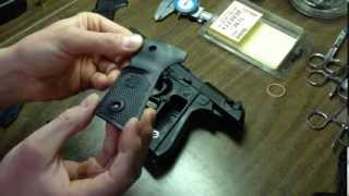 How To Installing Trausch Grips on a Beretta 92 [upl. by Amelia]