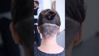 Undercut Bob  Women haircut  Long to short haircut  pixie haircut  mullet haircut  longhair [upl. by Hescock567]