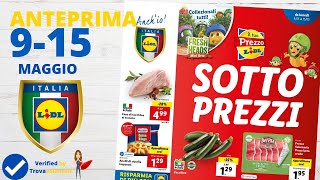 VOLANTINO LIDL dal 9 al 15 maggio 2022 volantino [upl. by Jerol]