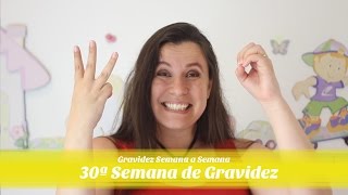 30ª Semana de gestação [upl. by Alaecim]