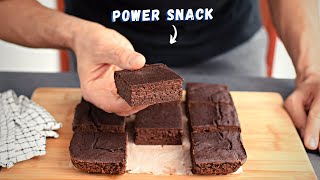 These PROTEIN BROWNIES are my favorite post workout snack no protein powder [upl. by Lattonia]