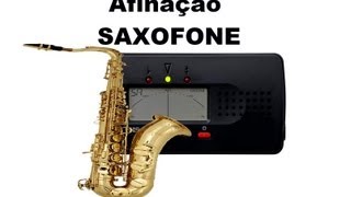 Aula de Sax  Afinação no Saxofone  Parte 2 [upl. by Norrv812]