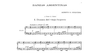 Ginastera Danzas Argentinas Op 2 IIII Argerich [upl. by Ttik]