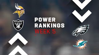 Week 5 Power Rankings [upl. by Barbour31]