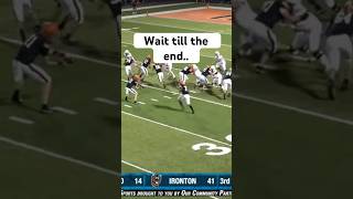 High School Football Freshman Shocks Crowd Jet Sweep Double Knockdown 🏈 💥 [upl. by Bohlen]