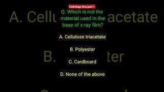 Radiology MCQs 1 shorts radiologymcqs radiology radiologyjunction [upl. by Brouwer]