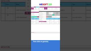 HR Soft 20  How to add a new gratuity [upl. by Volnak]