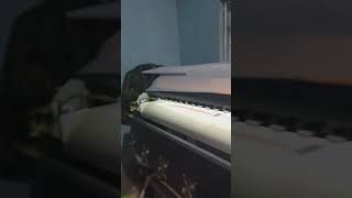 Starting Flex Printer printing goviral viralshort [upl. by Ahsatal350]