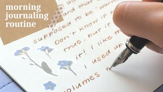 Real Time Journal with Me 🖋️ Pretty Handwriting Relaxing ASMR No Talking [upl. by Wiles]