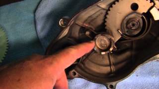 1 HOW TO FIX A JAMMED DIO ANY MOPED KICK STARTER OR GEAR [upl. by Crandell]