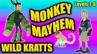 Wild Kratts PBS Kids Games  Wild Kratts Martin and Chris Monkey Mayhem Round 78 Wild Kratts Games [upl. by Hsital773]