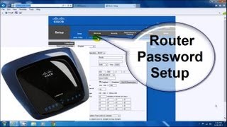 How to Setup a Linksys Wireless Router with a WiFi Password  Its Easy [upl. by Gant]