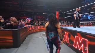 TAMINA ENTRANCE WWE MAINEVENT 02232023 [upl. by Packer]