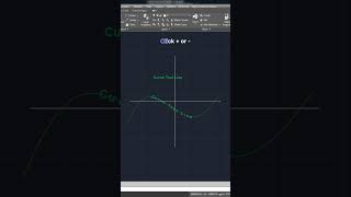 Curve Text Lisp in Autocad  Lisp in Autocad  autocad shorts architecture [upl. by Allerym]