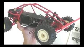 Here comes the vintage Hirobo Zerda Belt Driven 4WD [upl. by Marv870]