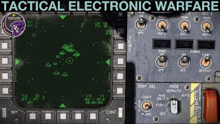 F15E Strike Eagle TEWS RWR ICS EWWS amp CMD Countermeasures amp EW early access  DCS [upl. by Topliffe757]