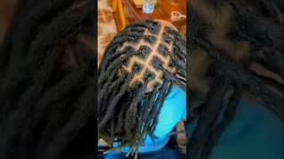 Crochet Retwist on dreadlocks  loc root maintenance [upl. by Omik]