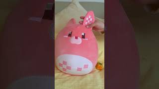 Pink bunny plush pillow toys manufacturing toys cuteplush stuffedanimal [upl. by Pessa]