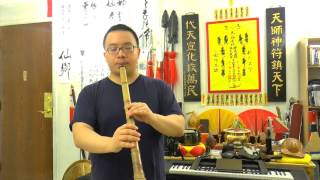 Difference Between Xiao Chinese Flute  Dong Xiao and Qin Xiao [upl. by Airehc]