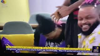 Emmanuel Wins veto power and pick Liquorose as HOH and Cross as DHOH bbnaija [upl. by Narej]