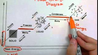 Phases of Matter and Phase Change Diagrams [upl. by Alysoun771]