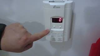 How the Kidde Carbon Monoxide amp Gas Detector works Full Demo [upl. by Bork]