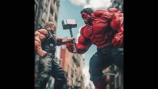 Dr Strange Saves Avengers From Red Hulk avengers spiderman thor shorts [upl. by Leclair544]