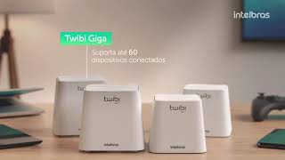 Sistema WiFi Mesh Intelbras TWIBI GIGA [upl. by Blatman]