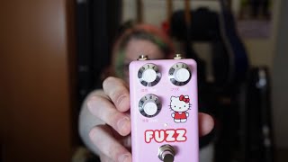 Fender x Hello Kitty Fuzz pedal [upl. by Kruse345]