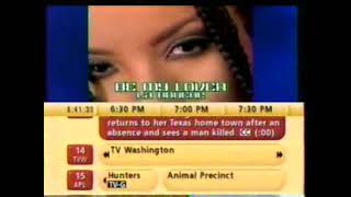 Yakima Charter Cable channel surfing plus a TV Guide Channel clip 10132001 [upl. by Roane125]