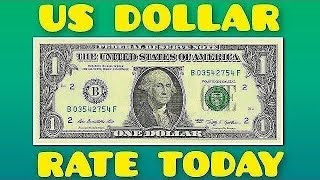 US Dollar USD Exchange Rate Today [upl. by Eilyr739]