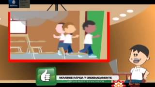 SEGURIDAD ESCOLAR VIDEO ANIMADO [upl. by Roosevelt457]