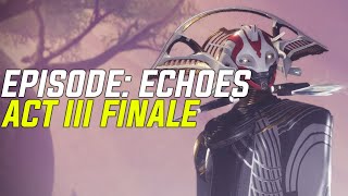 Destiny 2 Episode Echoes Act III Finale Specimen ID NES009 [upl. by Ayerf]