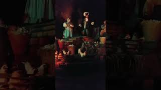 Pirates of the Caribbean Redhead scene at Disneyland [upl. by Newbill]