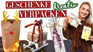 Geschenke KREATIV verpacken  Die schönsten Ideen TheBeauty2go [upl. by Ientruoc864]