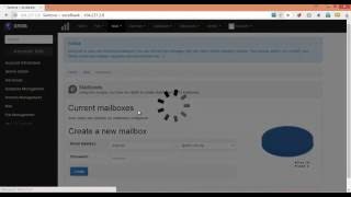 Create email in Sentora panel [upl. by Yrellav813]