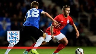 Estonia 01 England Euro16Q  Goals amp Highlights [upl. by Odlamur]