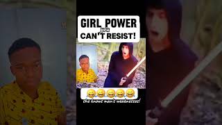 Girl power you cant resist 😂 viralshort fypシ゚viral memes funny [upl. by Daitzman]